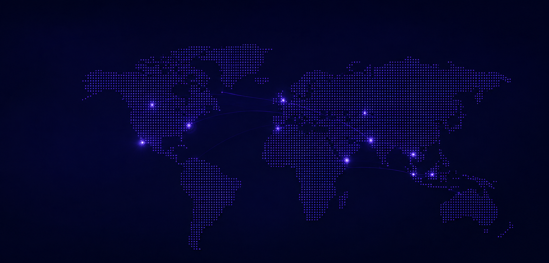 Global network visualization